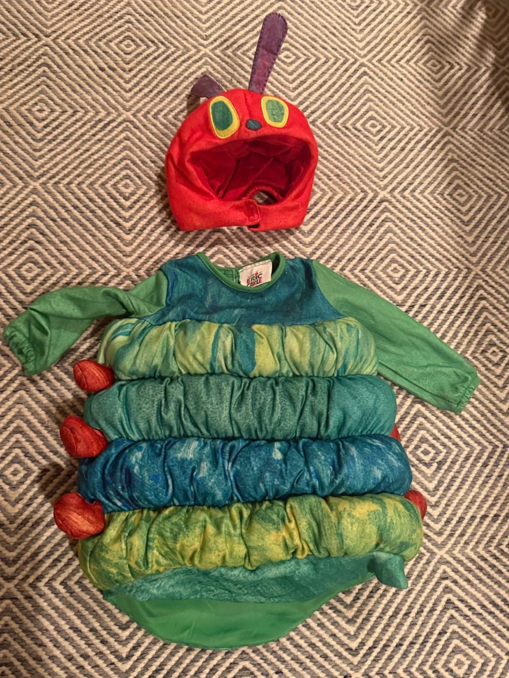 Eric Carle The Very Hungry Caterpillar Kids Costume